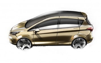 Ford B-MAX Design Sketch