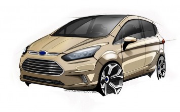 Ford B-MAX Design Sketch