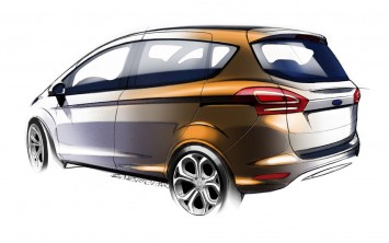 Ford B-MAX Design Sketch