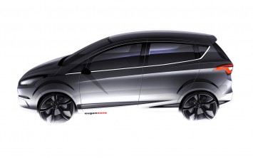 Ford B-MAX Design Sketch