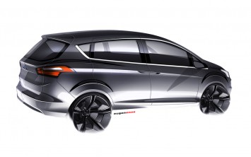 Ford B-MAX Design Sketch