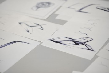 Ford design Lounge Chair - Design Sketches