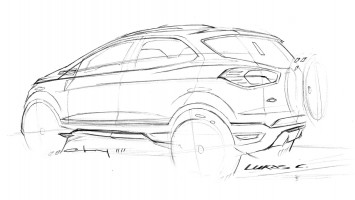 Ford EcoSport Concept Design Sketch