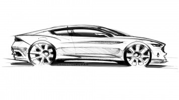 Ford Evos Concept Design Sketch