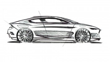 Ford Evos Concept Design Sketch