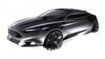 Ford Evos Concept Design Sketch