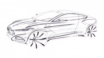 Ford Evos Concept Design Sketch