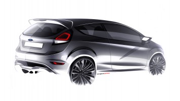 Ford Fiesta ST Concept Design Sketch