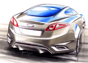 Ford Iosis Concept - Design Sketch by Andrea di Buduo