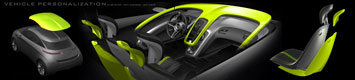 Ford Start Concept Interior Design Sketch