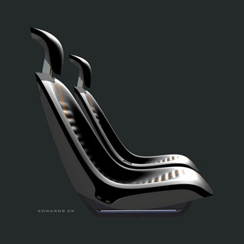 Ford Start Concept Seat Design Sketch