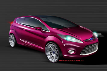 Ford Verve Concept design sketch