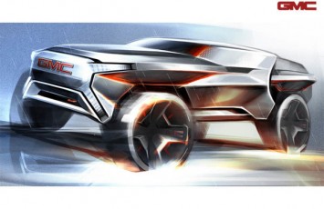 GMC All Terrain Concept - Design sketch by Li-Cheng Hsu