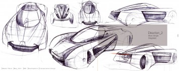 Google Bespoke Concept - Design Panel - Design Sketches