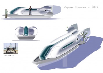 HALO Aero Sleigh Design Sketch