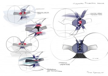 HALO Aero Sleigh Design Sketch