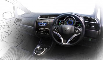 Honda FIT - Interior Design Sketch