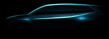 Honda Pilot teaser design sketch