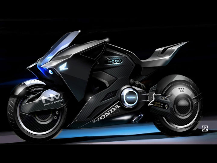 Honda Vultus Concept Bike featured in Ghost in the Shell