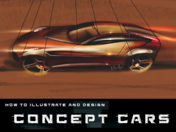 How to illustrate and design Concept Cars Design Sketch Render