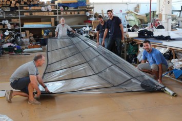 Hydrofoil Sailing Boat Prototype - Sail design at Challenger Sails