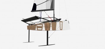 Hydrofoil Sailing Boat Prototype Structure