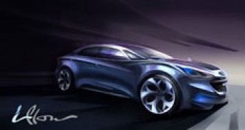 Hyundai i flow Concept Design Sketch