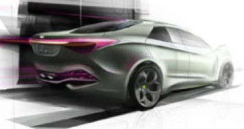 Hyundai i flow Concept Design Sketch