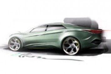 Hyundai i flow Concept Design Sketch