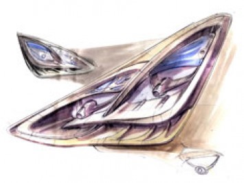 Hyundai i flow Concept Light Design Sketch