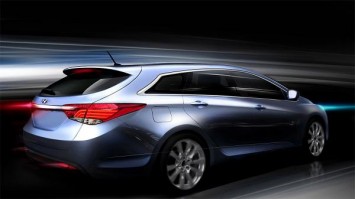 Hyundai i40 CW Design Sketch