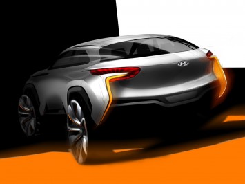 Hyundai Intrado Concept Design Sketch