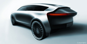 IAAD Pininfarina Molly Concept - Design Sketch Render