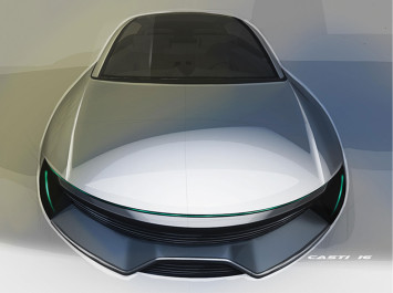 IAAD Pininfarina Molly Concept - Design Sketch Render