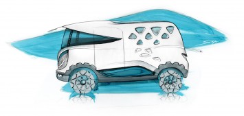 IED Mahindra Shroom Concept - Design Sketch