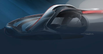 IED Pininfarina A-Craft Concept - Design Sketch Render