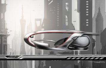 IED Pininfarina A-Craft Concept - Design Sketch Render