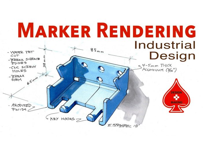 Industrial Design Marker Sketch Tutorial