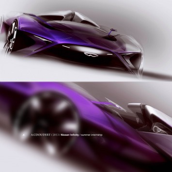 Infiniti Concept   Design Sketch by Arthur Coudert