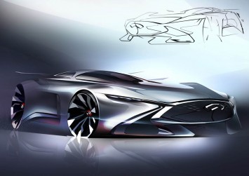 Infiniti Concept Vision Gran Turismo - Design Sketch