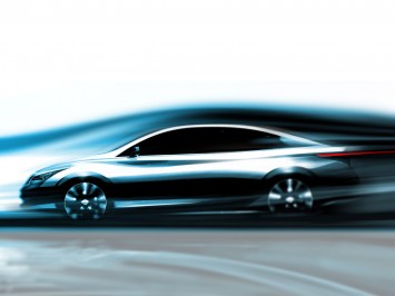 Infiniti Electric Sedan Concept Design Sketch