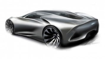 Infiniti Emerg E Concept - Design Sketch