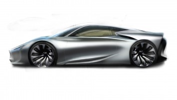 Infiniti Emerg E Concept - Design Sketch