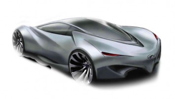 Infiniti Emerg E Concept - Design Sketch