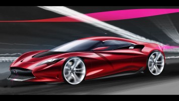 Infiniti Emerg E Concept - Design Sketch