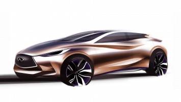 Infiniti Q30 Concept Design Sketch