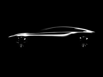 Infiniti Q80 Inspiration Concept - Teaser Design Sketch