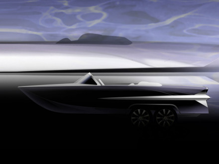 Infiniti QX56-Powered Boat Concept