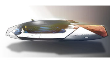 ISD Rubika Pininfarina El Gigante Concept - Design Sketch Render