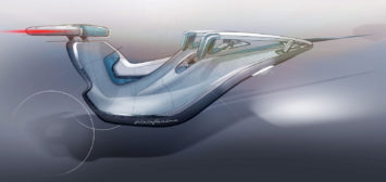 ISD Rubika Pininfarina Eredita Romana Concept - Design Sketch Render